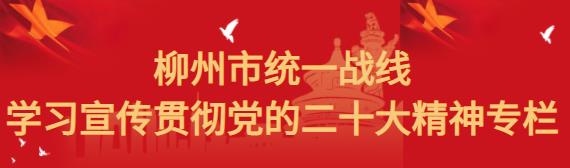 柳州市统一战线学习宣传贯彻党的二十大精神专栏